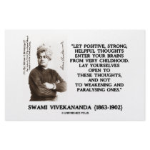 Swami Vivekananda Positive Strong Helpful Thoughts stationery
