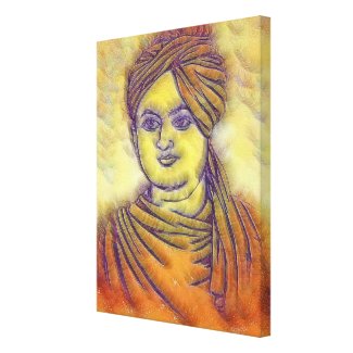 Swami Vivekananda Stretched Canvas Print