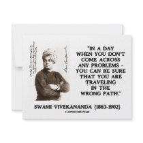 Swami Vivekananda Traveling In Wrong Path invitations