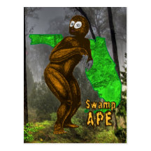 Swamp Ape Postcard
