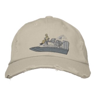 Swamp Boat embroideredhat