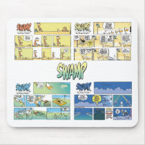 Swamp Duck Sunday Comics Mousepad