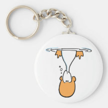 Swamp Duck Underwater Key Chains