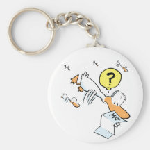 Swamp Ducks Lost in Migration Keychains