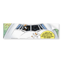 Swamp Ducks Plane Crash Bumper Sticker