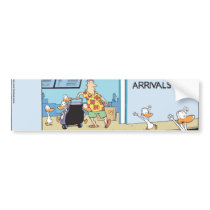 Swamp Ducks Stowaways Bumper Stickers