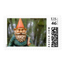 Swamp Gnome Postage Stamp