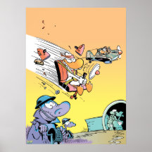 Swamp Kamikaze WW2 Poster