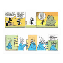 Swamp Optometry Check Up Card #3 Postcards