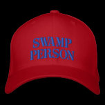 Swamp Person embroidered hats