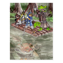 Swamp Raft postcards