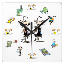Swamp Rats Character Clock