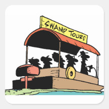 Swamp Tours Sticker