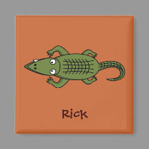Swampthing the alligator magnets