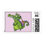 Swampy - Time to Scrub Postage Stamp