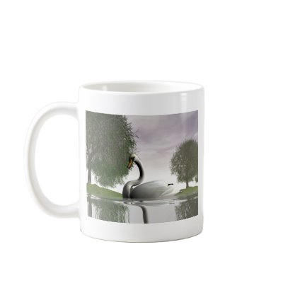 Swan and Willows Coffee Mug by jasonmit