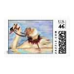 Swan Back Riding (Hamster) Stamps