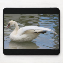 Swan Balance Mousepad mousepads