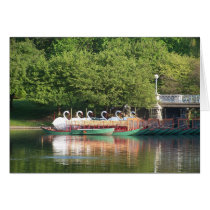 Swan Boats at Rest cards