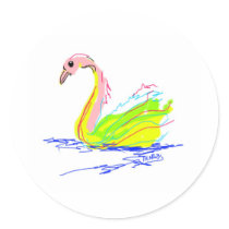 Swan by Don Bentley stickers