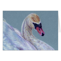 Swan Card by fuzzydragons Swan Card