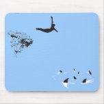 swan dive mousepad