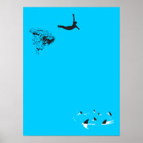 swan dive poster
