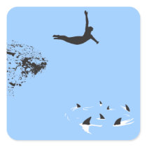 swan dive stickers