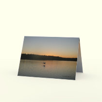 Swan Flight Sunset cards by MoiraAshleigh Swan Flight Sunset cards