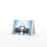 heart, swan, love, sweetheart, valentine, shower,