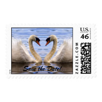 Swan Heart Postage postage