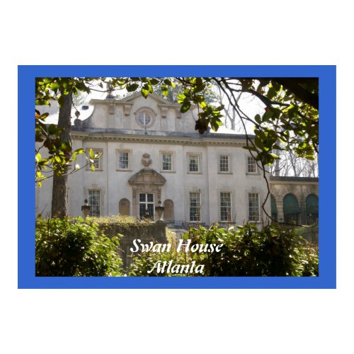 Swan House print