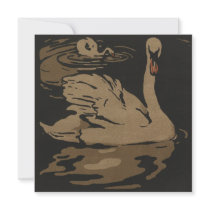 Swan invitations
