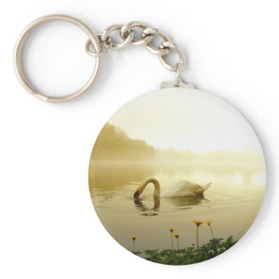 Swan keychains