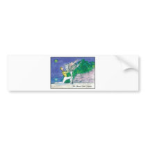Swan Lake Odette Bumper Sticker