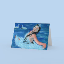 Swan Lake Princess Card cards