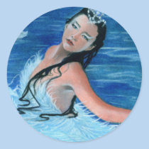 Swan Lake Princess Sticker