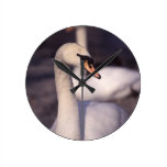 Swan Lake Round Wallclocks