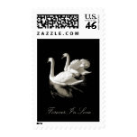 Swan Lake wedding stamps