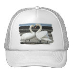 Swan Love Baseball Cap Trucker Hats
