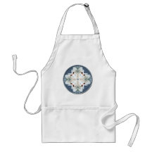 Swan Mandala Aprons