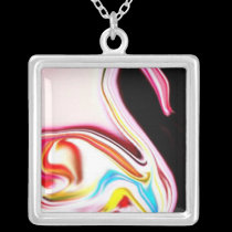 Swan necklaces