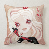Swan Princess Pillow pillows