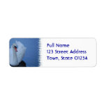 Swan Return Address Mailing labels