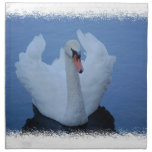 Swan Set of Four Napkins