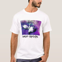 SWAN SPIRITS t-shirts by ANGELHELEN SWAN SPIRITS t-shirts