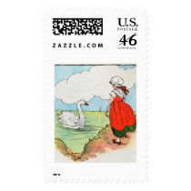 Swan, swan, over the sea.  Swim, swan, swim! Stamp