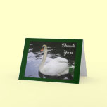 Swan - Thank you card