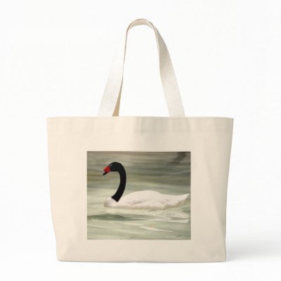 Swan tote bag by nwillens