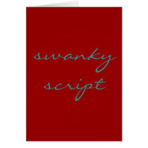 swanky script cards by sarapmartin swanky script cards